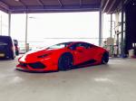 Lamborghini Huracan in Red by Liberty Walk 2015 года